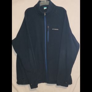 Columbia full zip fleece jacket